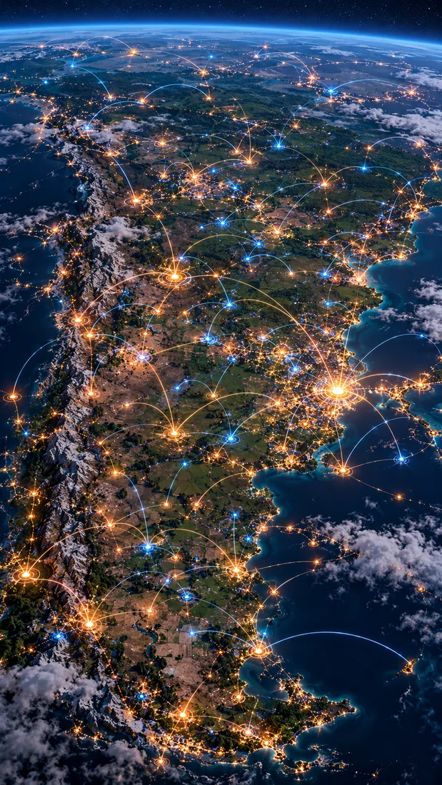 Relaciones representadas sobre el territorio